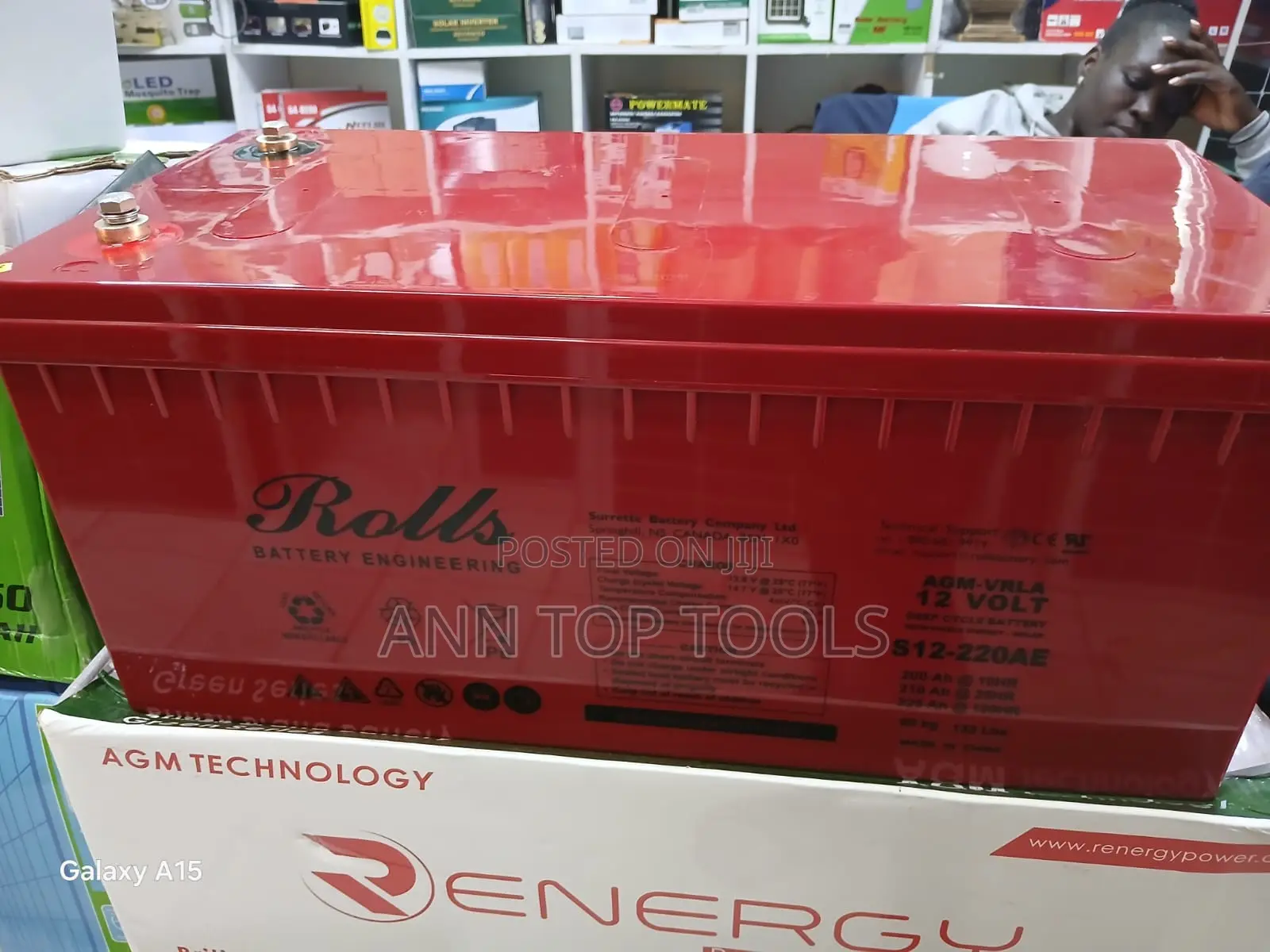 200 Ah Rolls Solar Battery