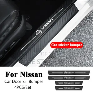 Nissan 4pc Car Anti Scratch Door Sill Stickers