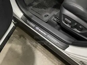 4pc Subaru Anti Scratch Sill Carbon Stickers