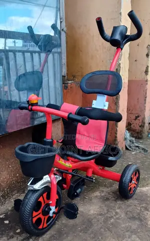 Kids Push Handle Tricycle