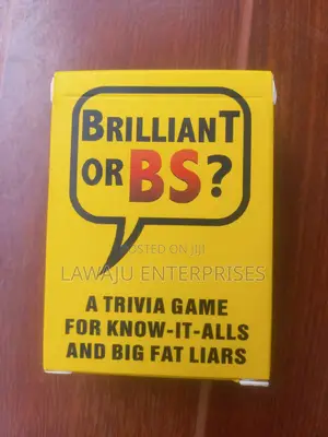 Brilliant or BS Card Game