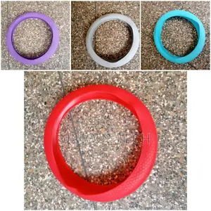 Brand New Silicone Steering Covers Blue, Red, Grey