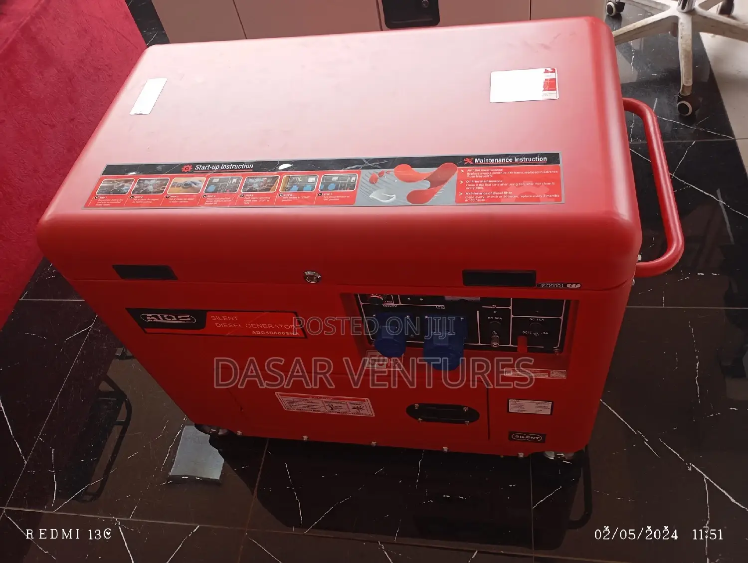 Generator 10kva Aico Japan