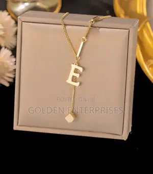 INITIAL LETTERS HYPOALLERGENIC, Non Fade, Stainless Steel