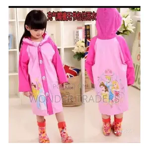Kids Cartoon Themed Raincoats Available