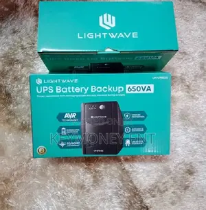 650va Lightwave Brand New UPS 2ports Power Back UP