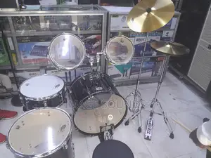 Drumset USA Power - Acoustic Color Black