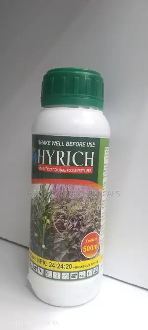 Hyrich Foliar Fertilizer NPK 24:24:24 + Te 500 ML