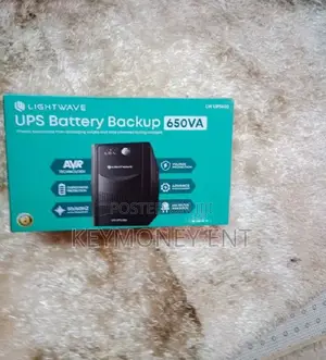 <650va Lightwave Brand New Line Interactive UPS>