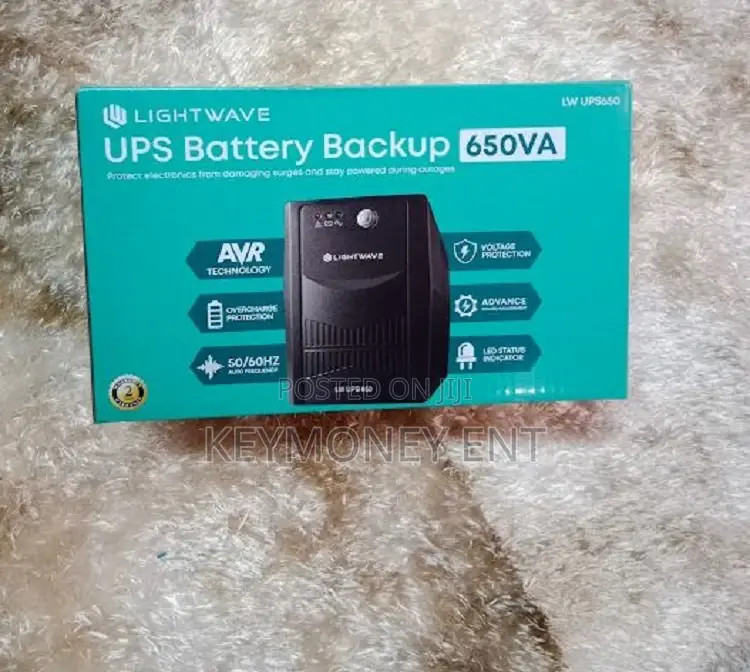 Best Lightwave UPS Power Back UP 650VA UPS
