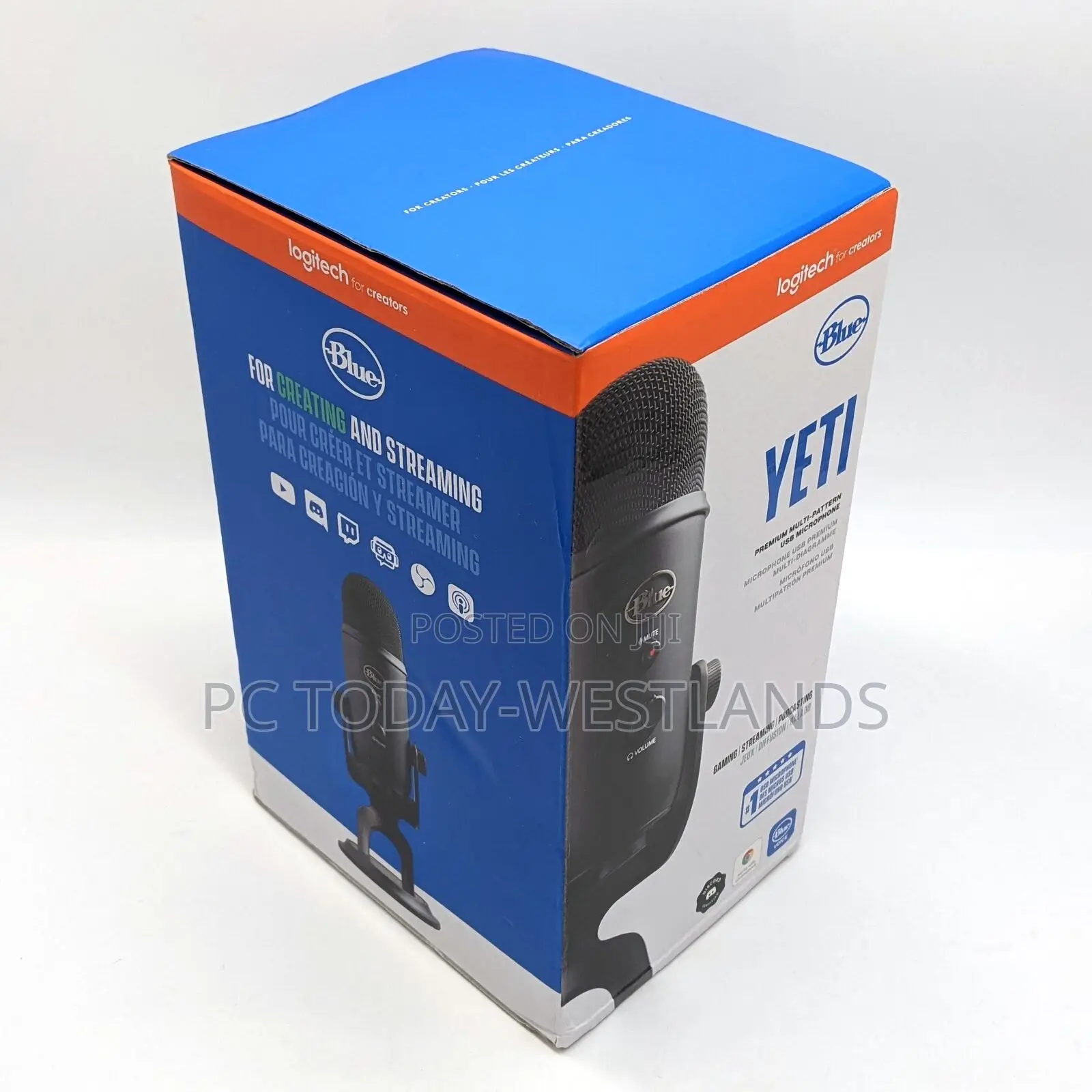 Blue Microphones - Blue Yeti Professional Multi-Pattern USB
