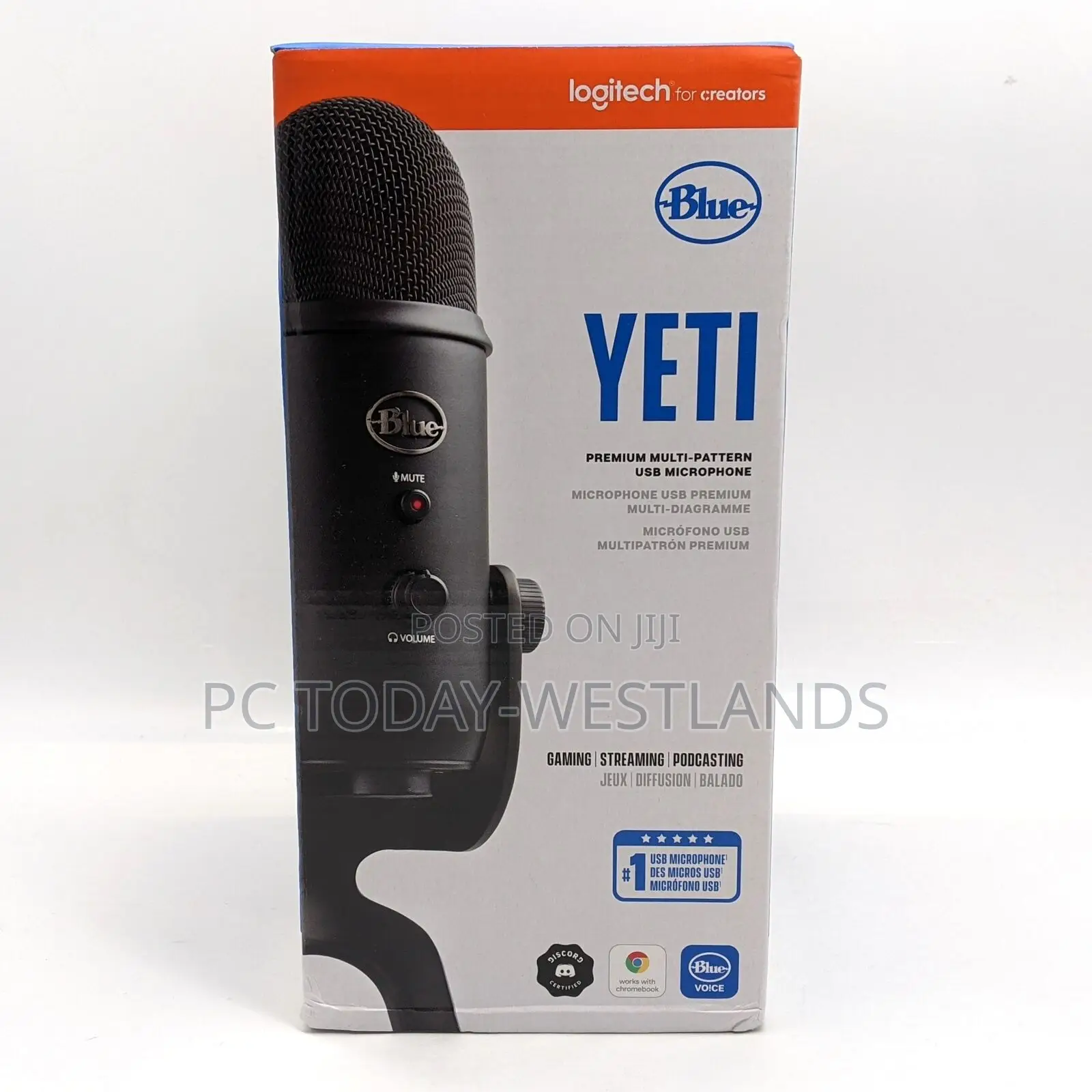 Blue Microphones - Blue Yeti Professional Multi-Pattern USB