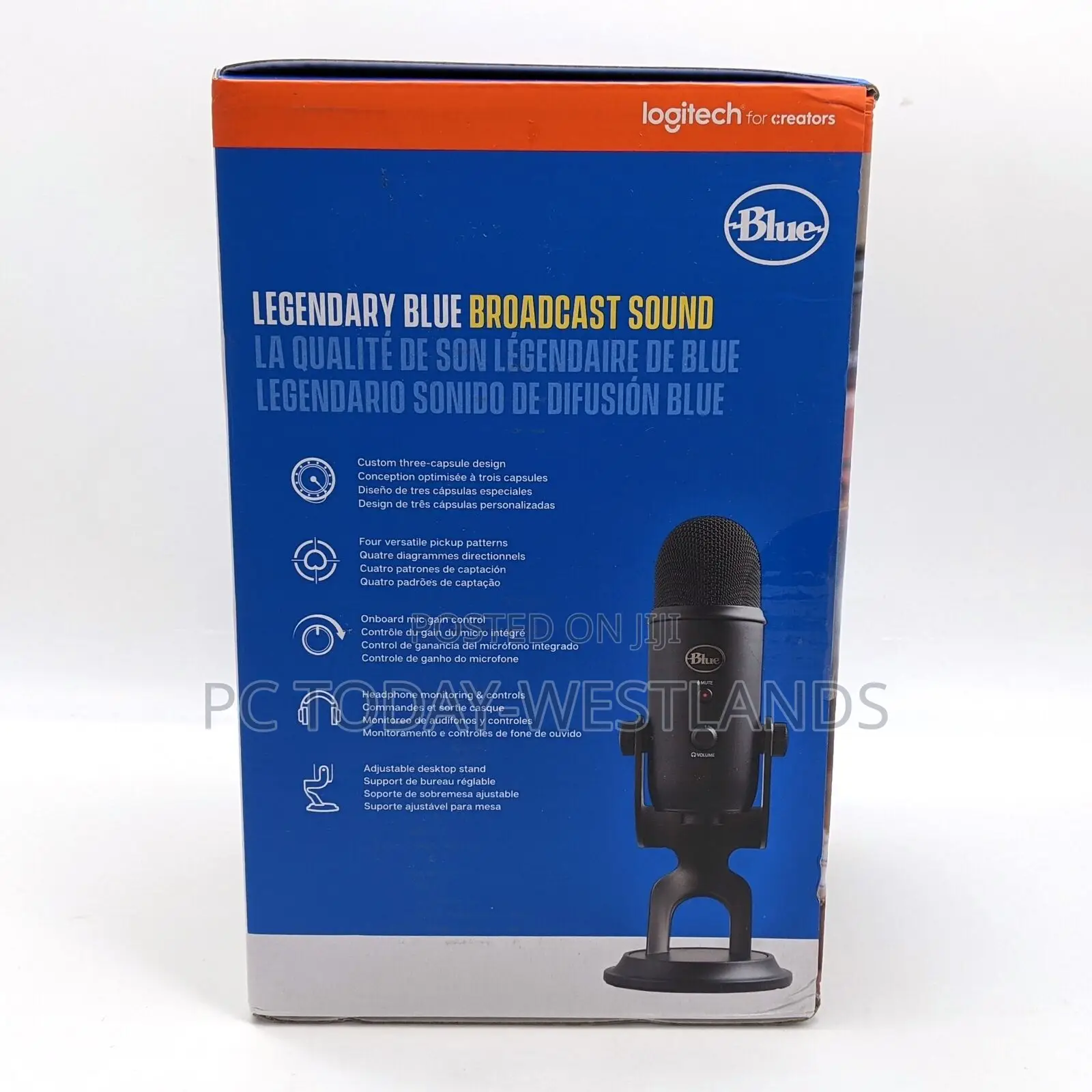 Blue Microphones - Blue Yeti Professional Multi-Pattern USB