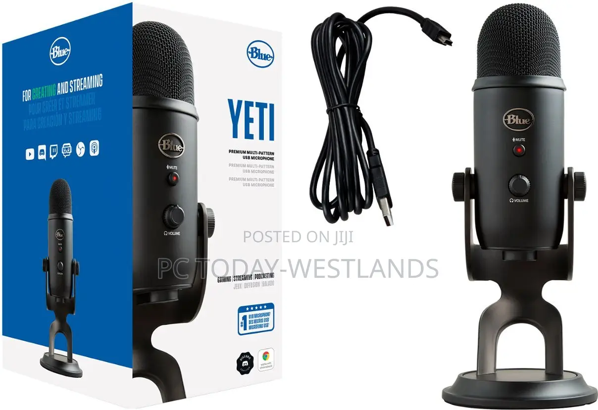 Blue Microphones - Blue Yeti Professional Multi-Pattern USB