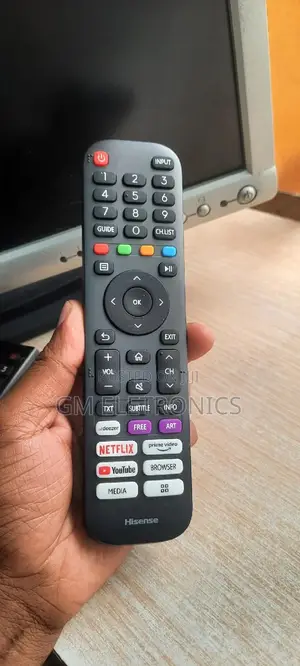 High Quality Replacement Remote for Hisense Smart Vidaa TV.