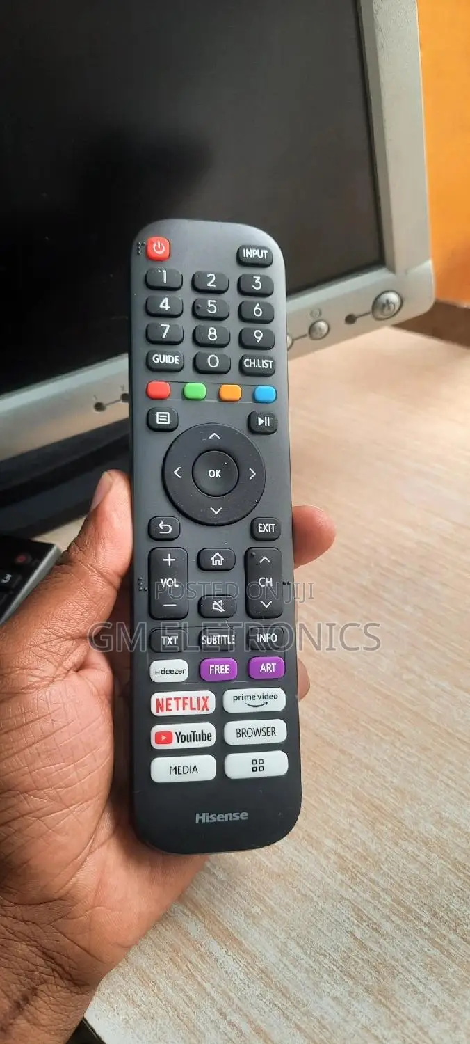 High Quality Replacement Remote for Hisense Smart Vidaa TV.