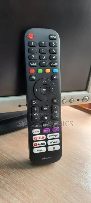 High Quality Replacement Remote for Hisense Smart Vidaa TV.