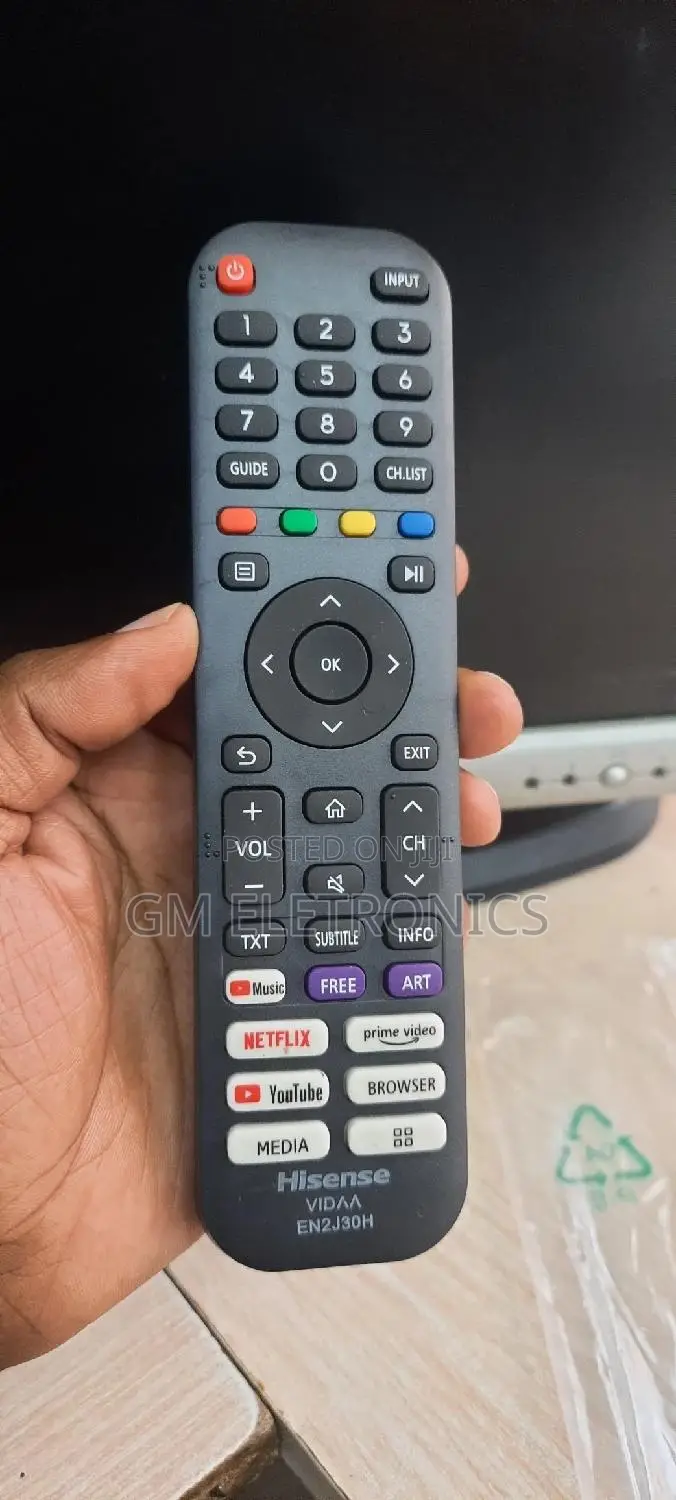 Generic Hisense Smart Vidaa Replacement Remote.