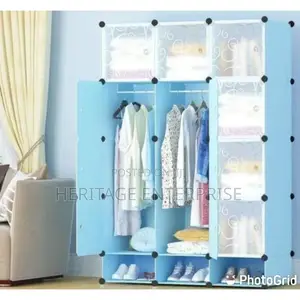 Wardrobe,Plastic Wardrobes 3 Column