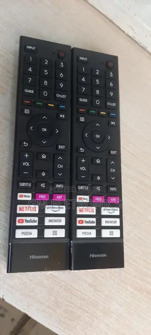 Replacement Remote for Hisense 43"A6 UDH Smart Tv.