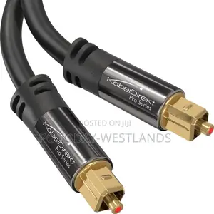 Kabeldirekt Optical Audio Cable - 10ft Digital Optical Cable