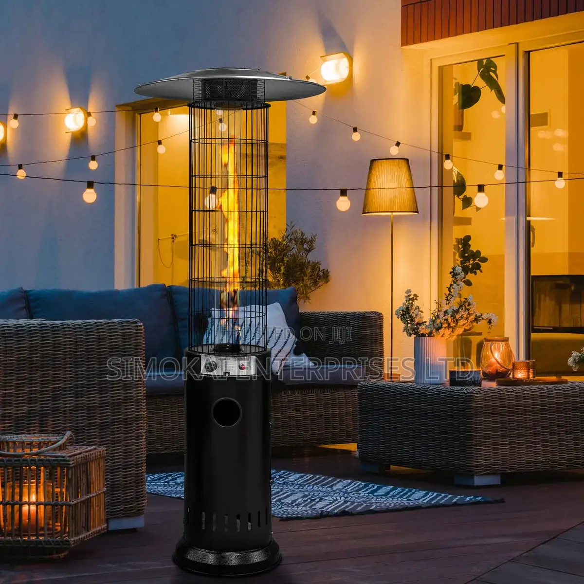 Innovative Design of Gas Flame Patio Heater