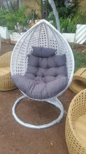 Basket Steel Wicker Rattan Swing Seat Furniture Outdo
