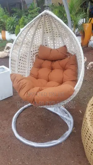 Basket Steel Wicker Rattan Swing Seat Furniture Outdoor