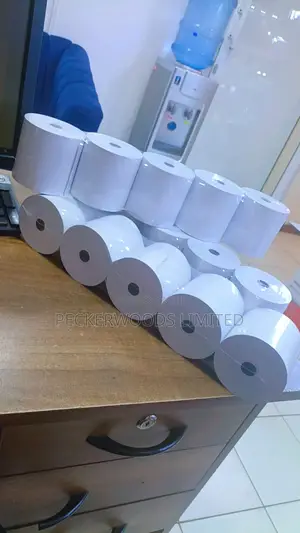 12 PIECES 80 by 80 UNWRAPPED THERMAL ROLLS