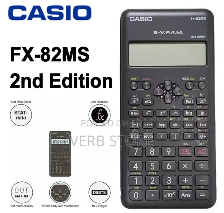 Casio 2nd Gen Fx-82ms