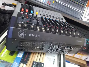 KV80 8 Channel Powered Mixer Si Sounds