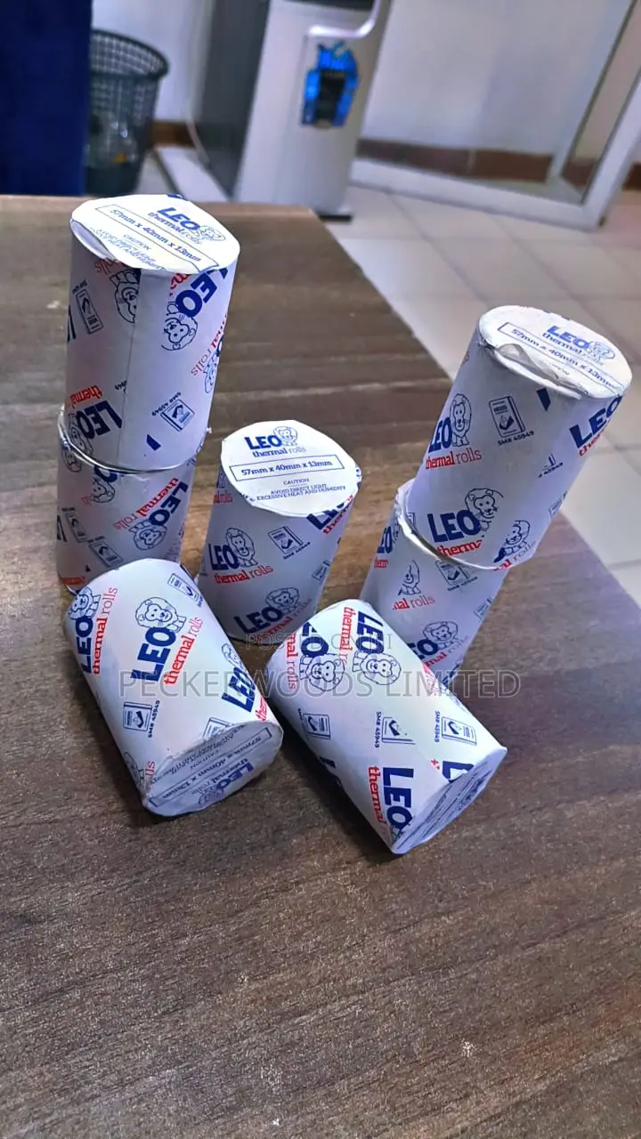 7pieces of Leo Thermal Rolls 57mm by 40mm