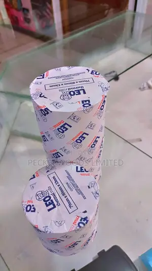 2pieces of Leo Thermal Rolls Wrapped 57MM BY 40MM BY 13MM
