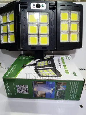 300W High-Power Solar Light With Smart Sensor