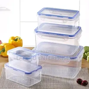 Clear Plastic Airtight Food Containers