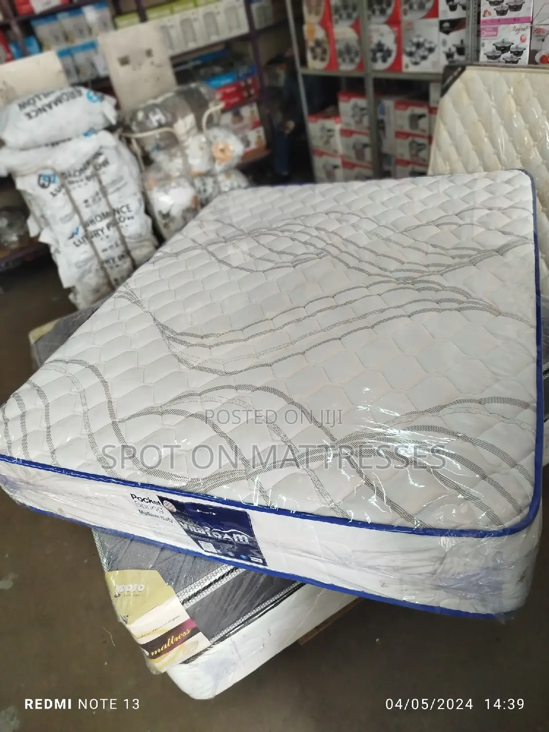 5by6 10inch Pocket Spring Mattresses