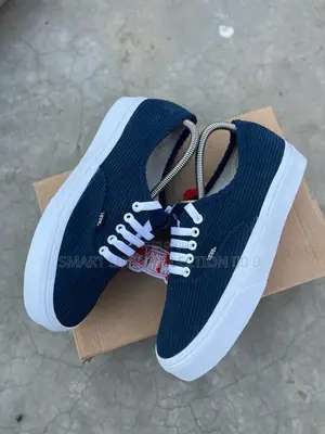Black Corduroy Vans