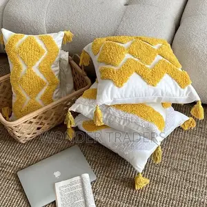 White Canvas Pillow