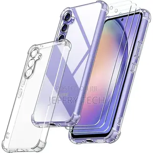 S-Softline Back Cover for Samsung Galaxy A54 5G, Transparent