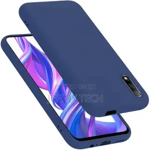 VISHZONE Back Cover for Huawei Y9s (Black, Grip Case, Silic