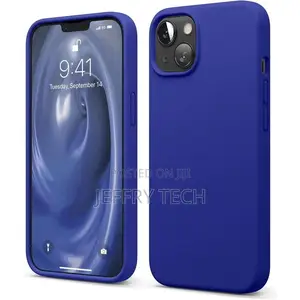 Coverskart Liquid Silicone Back Cover for Apple iPhone 13