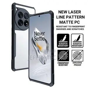 Back Cover Case Compatible With Oneplus 12R 5G (Transparent