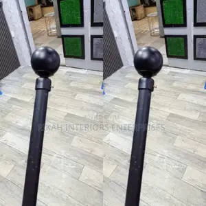 Black Juakali Curtain Rods Juakali Curtain Rods