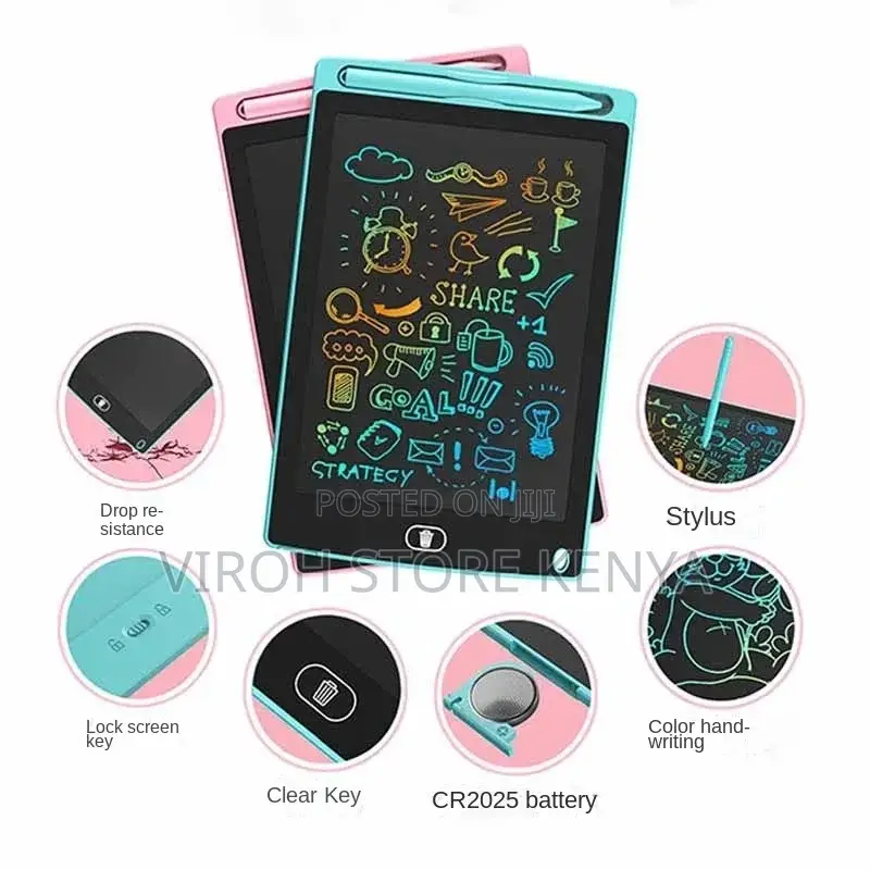 Kid's Drawing Board Electronic Writing Tablet 8.5 Inches