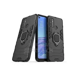 ELEF Back Cover for Oppo A53 D5 Iron Man Heavy Duty Shockpro