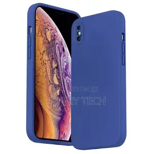 Pikkme Back Cover for Apple iPhone XS Max (Blue, Grip Case,