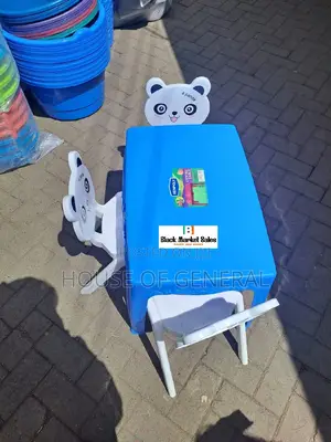 3 Chair and 1 Tables Available for Kids