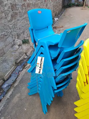 Blue Strong Kids Plastic Chair