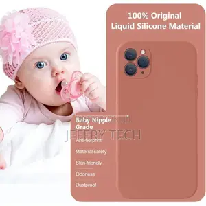 Liquid Silicon Case for iPhone 11 Pro With Camera Protection