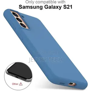 Silicone Case Micrfiber Lining Cover for Samsung Galaxy S21
